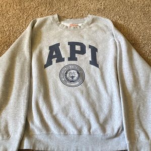 Grey Auburn Univeristy API pullover